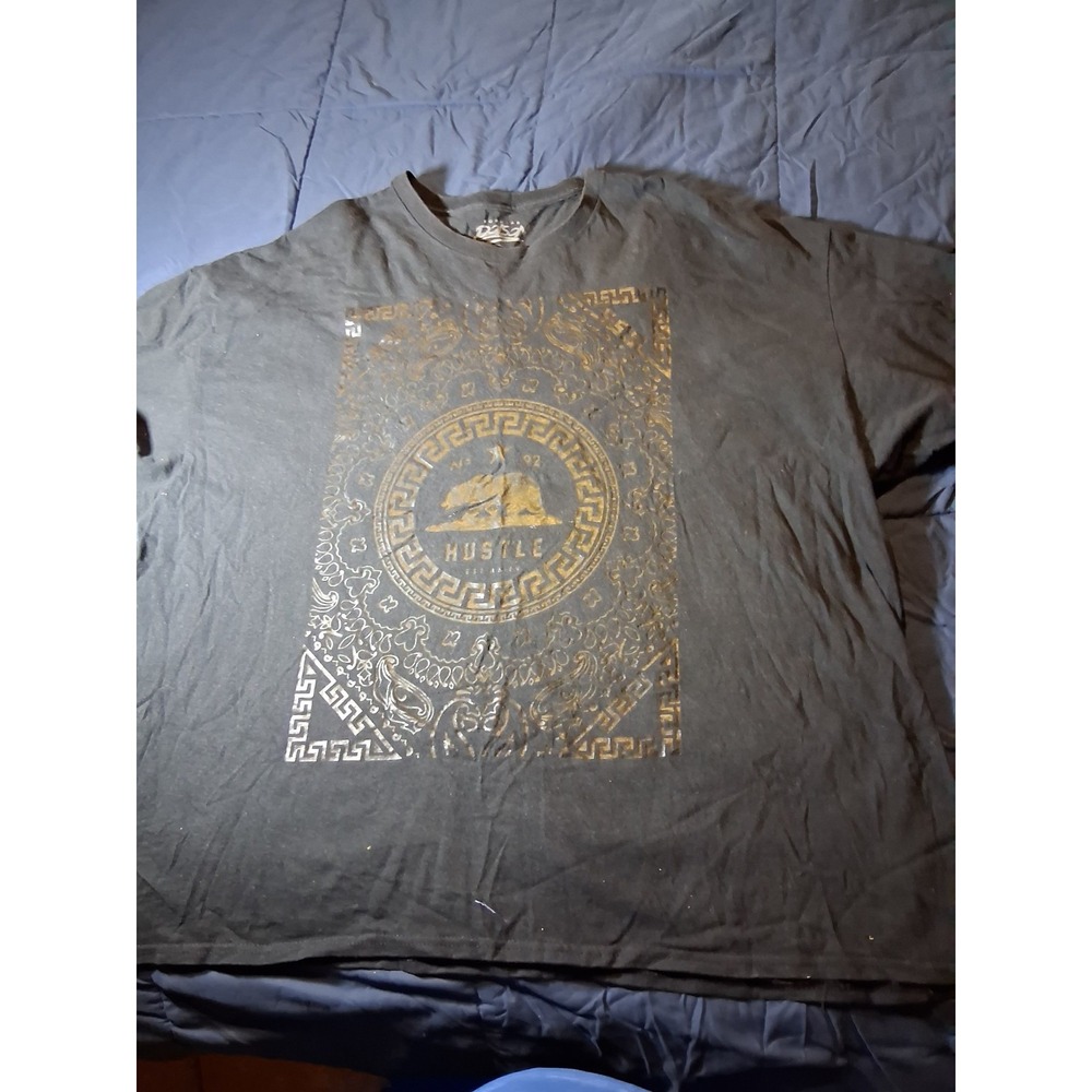 Popular Poison Winning In Life Short Sleeve Black‎ Cotton Tee 4x